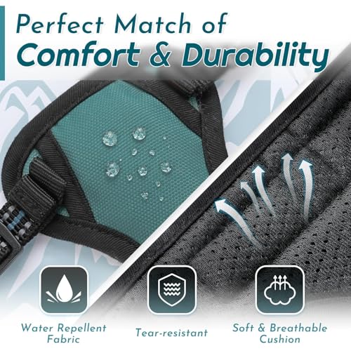 Dog Harness for Small Dogs (X-Small / Dark Green)