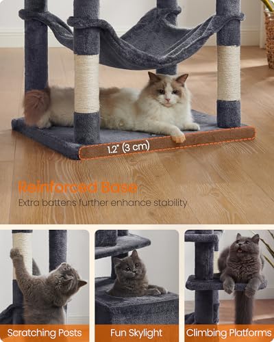 Cat Tree 73.2 (73.2 Inches / Smoky Gray)