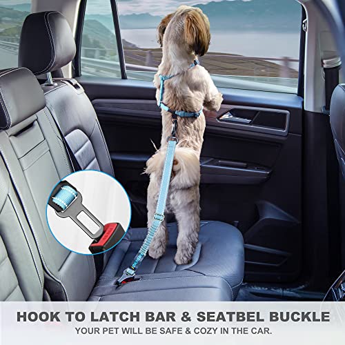 Dog Seatbelt Adjustable (Light Bule)