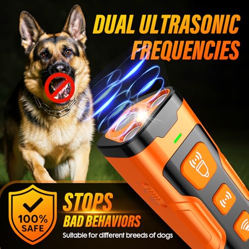 Dog Bark Deterrent Device (Orange)