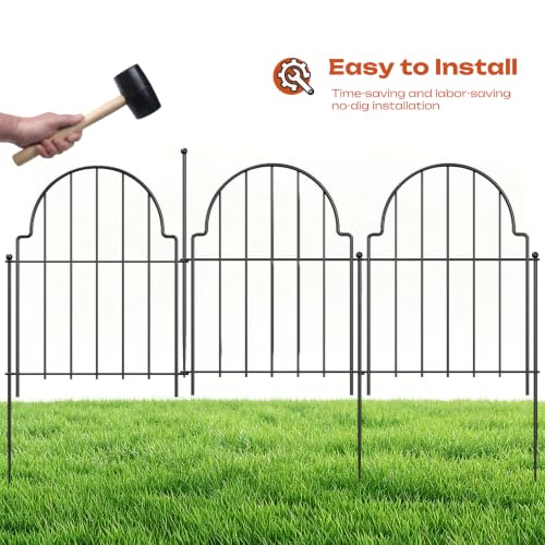Decorative Garden Fence (17"H)
