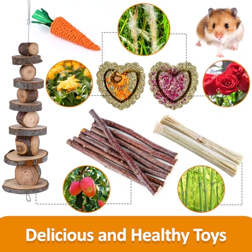 Hamster Toys Set (28Pack-hamster toys)