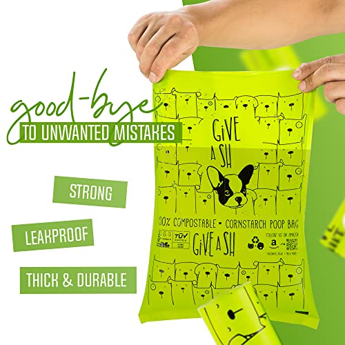 Certified Home Compostable Dog Poop Bags (1 Count (Pack of 240))