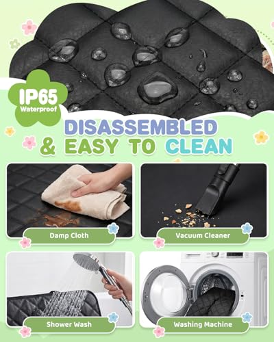 Dog Car Seat Cover (Black / XL Pro(Hard Extender))