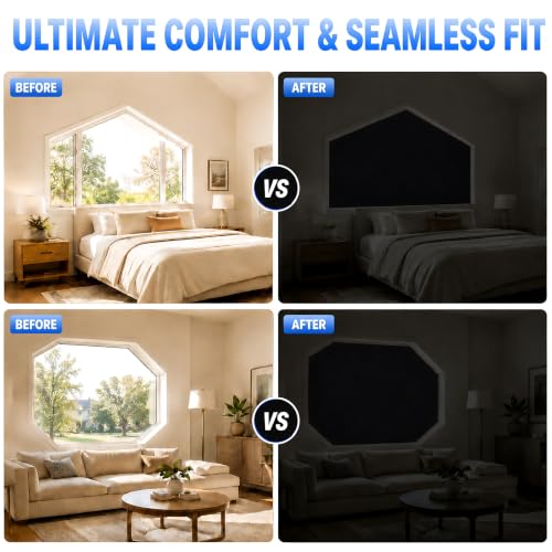 Window Blackout Cover Magnetic No Drill
