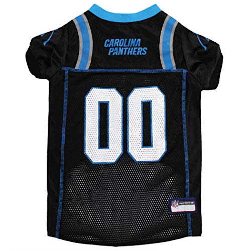 NFL NFC South Mesh Jersey for Dogs (Carolina Panthers / Medium)