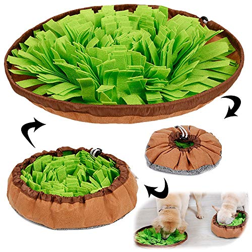 Pet Snuffle Mat for Dogs (green)
