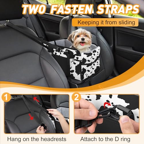 Portable Dog Car Seat for Small Dogs