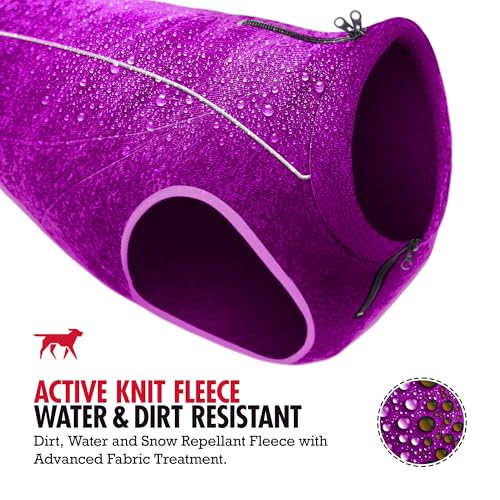 Insulated Fleece Sweater for Dogs (X-Large / Purple)