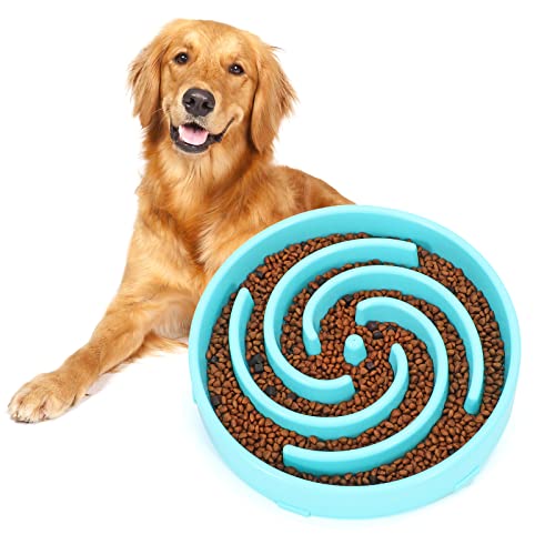 Slow Feeder Large Dog Bowl (Large / B-blue)