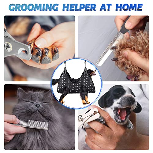 Pet Dog Grooming Hammock Harness for Nail Trimming