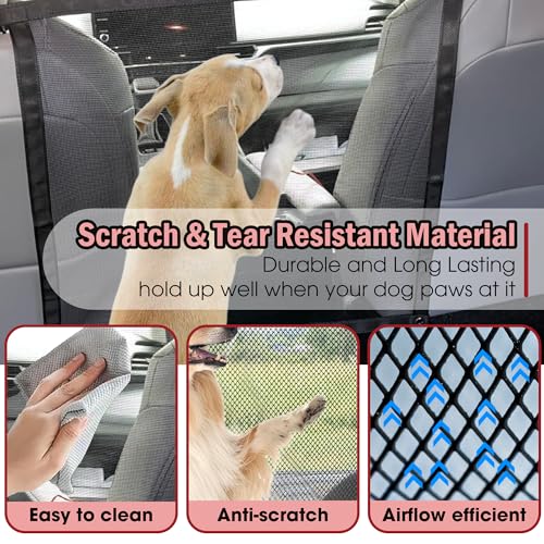 Dog Car Barrier Net (black)