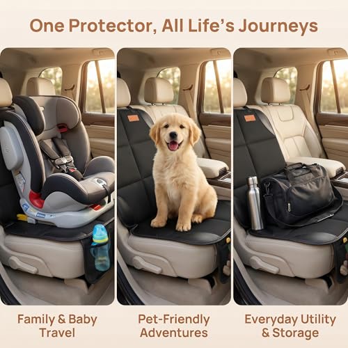 Car Seat Protector (Black / 2PS)