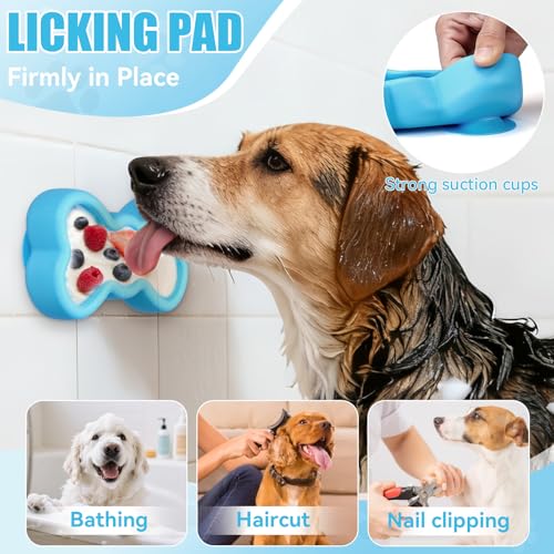 Lick Mat for Dogs (S / A-Light blue)