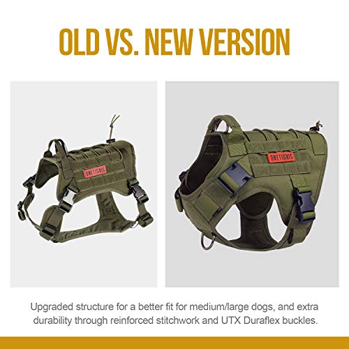 Tactical Dog Harness (Large / Green)
