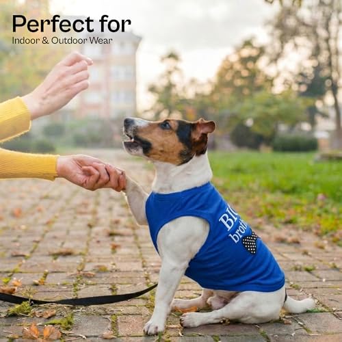 Dog Shirt 100% Cotton Shirts for Large Dogs (Large (12-18lbs))