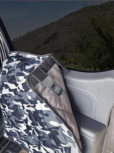 Heavy Duty Car Door Protector for Dogs (Camo / XL)