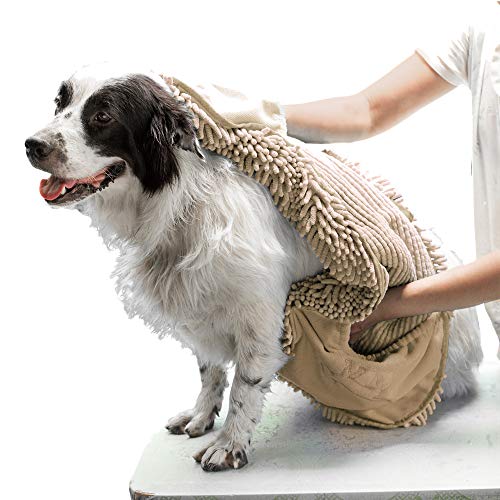 Quick Dry Towel for Dogs (Beige)