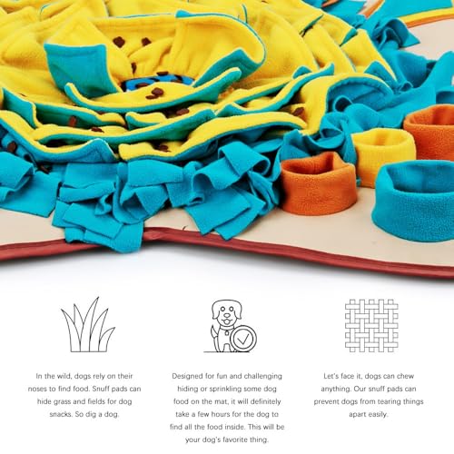 Pet Snuffle Mat for Dogs (Khaki)