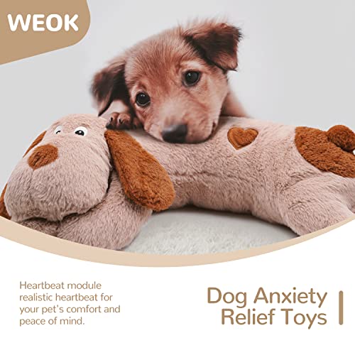Puppy Heartbeat Toy (Brown +)