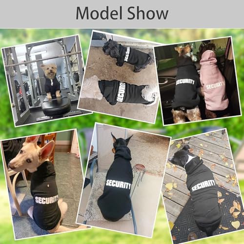 Security Dog Hoodie (#1 Black(Security) / X-Large/XX-Large (All Breed Sizes))