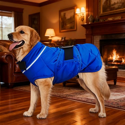 Weighted Dog Vest (Blue / Small)