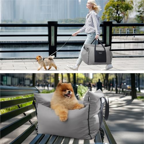 Lesure Small Dog Car Seat for Small Dogs
