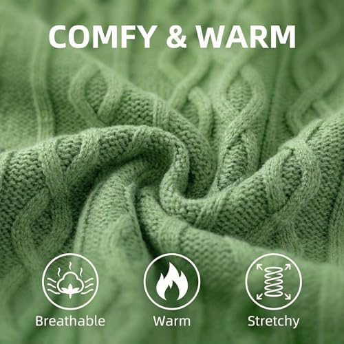 Large Dog Sweaters (green / X-Large)