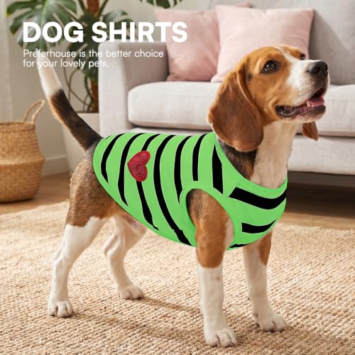 Dog Shirts for Small Dogs (Green-Vest / Small)