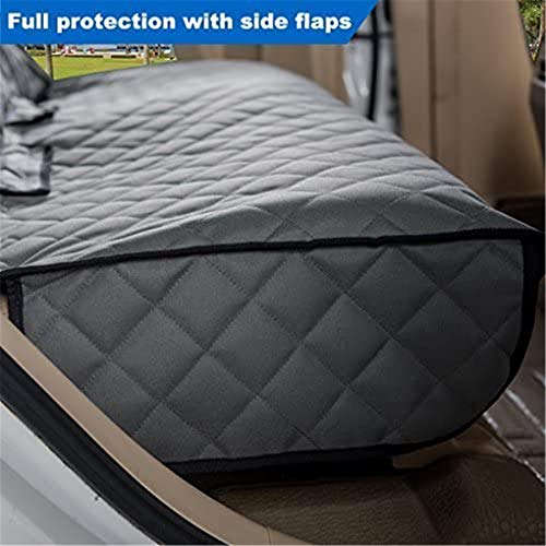 Bench Car Seat Cover Protector (49" L × 56" W / GREY)