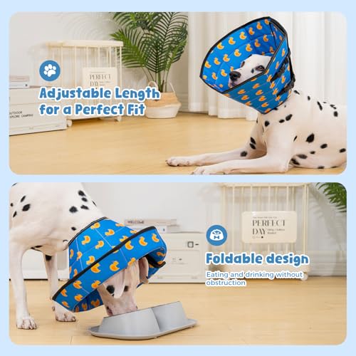 Soft Dog Cone Drawstring (Duck / S)