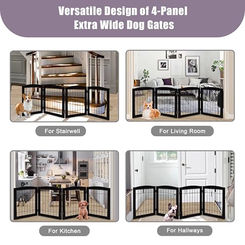 4 Panel Extra (24"Height-4 Panel / Black)