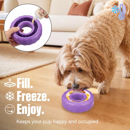 Dog Enrichment Lick Bowl (Small / Purple)
