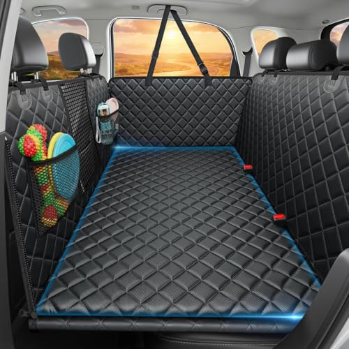 Back Seat Extender for Dogs (Black / M - Cars / Full Size SUVs)