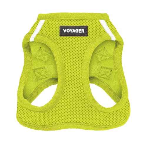 Voyager Step in Air Dog Vest Harness (Lime Green / XL (Chest: 20.5 - 23"))