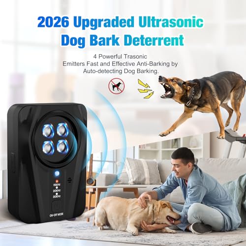 Dog Bark Deterrent Devices (FX4T / Dark Black)
