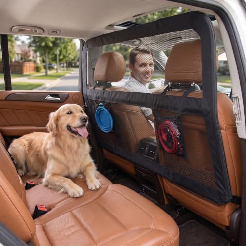 Dog Car Barrier for SUVs Trucks Sedans (Large)