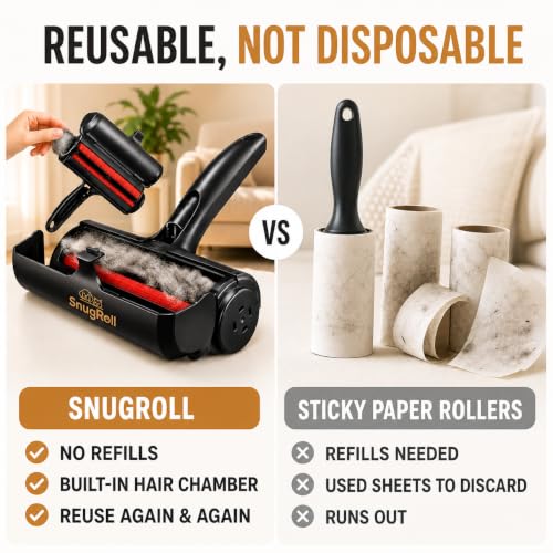Reusable Pet Hair Remover Roller