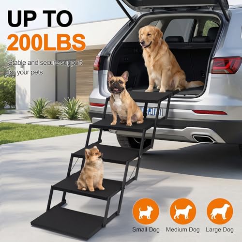 Dog Steps for Car (5 Steps)