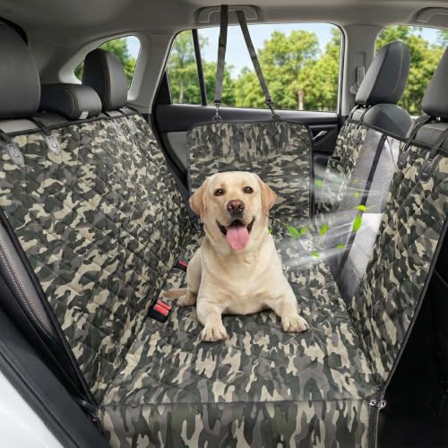Dog Car Seat Cover (Camo / Standard (53.9*57.9 ))