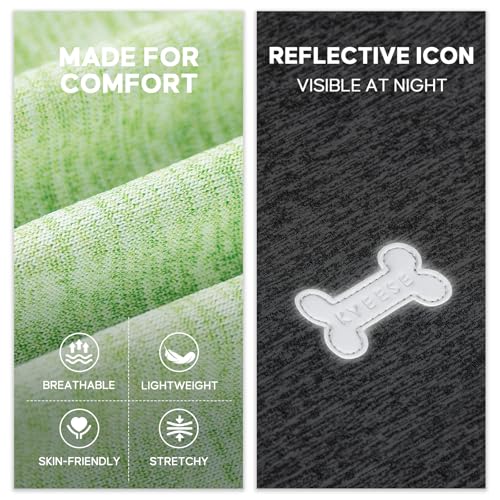 2Pack Dog Shirt for Small Dogs Sun Protection Tank Top for Summer (X-Large (18-30lbs) / 5# 2Pack (Green+Grey))