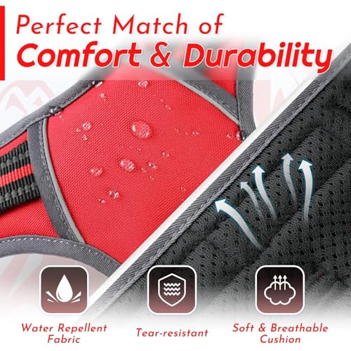 Dog Harness for Small Dogs (Small / Red)