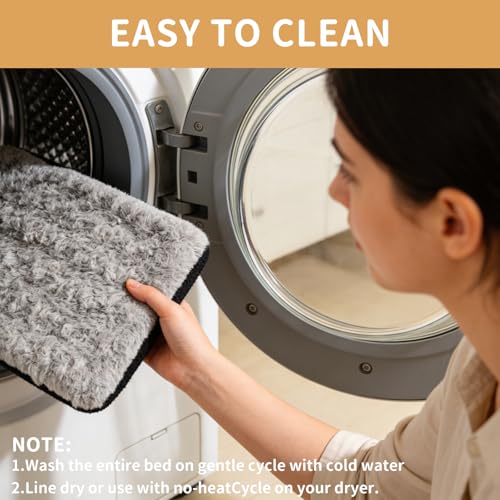 Self Warming Cat Bed Indoor (39x27 IN / Grey)