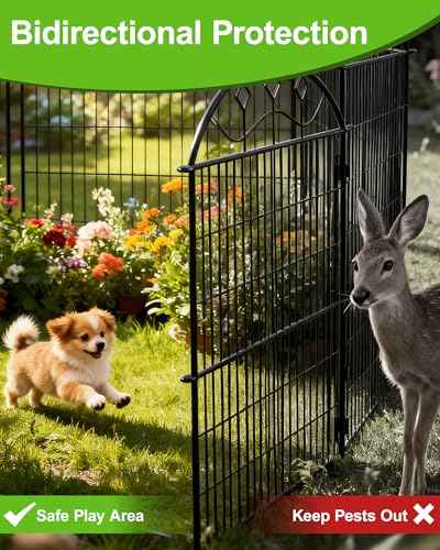 48in Extra Tall Garden Fence