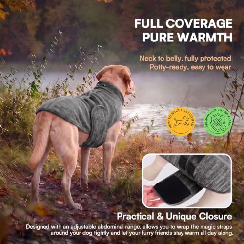 Large Dog Sweater (Cationic Gray / Large)
