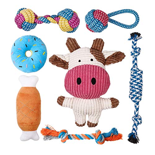 7 Pack Small Dog Toys