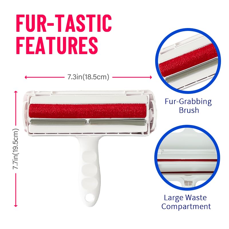 Pet Hair Remover Bundle (Red)