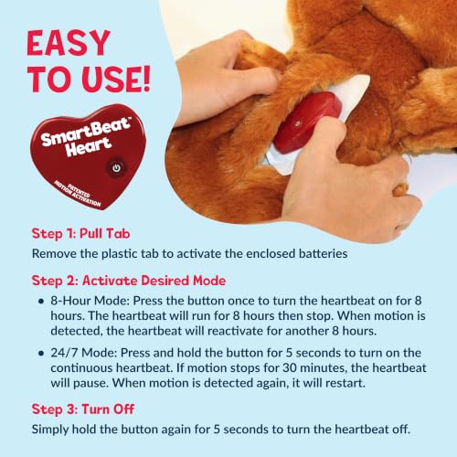 Snuggle Puppy Junior Heartbeat Toy (Gray)