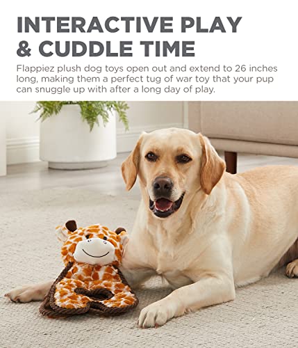 by Charming Pet Cuddle Tugs Giraffe Plush Squeaky Dog Toy (Tugs Giraffe / 1 Count)
