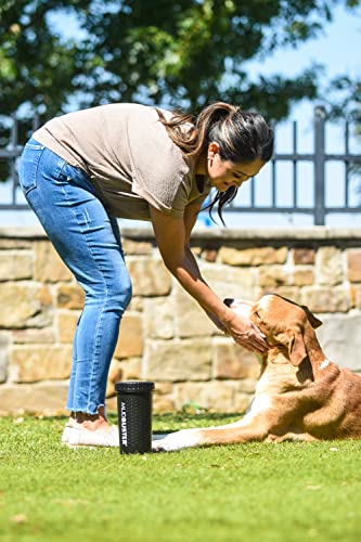 MudBuster Large Dog Paw Cleaner (Matte Black / Large)